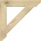 Ekena Millwork Traditional Slat Rough Sawn Bracket, Douglas Fir, 4"W x 26"D x 26"H BKT04X26X26TRA06RDF - alternate 3